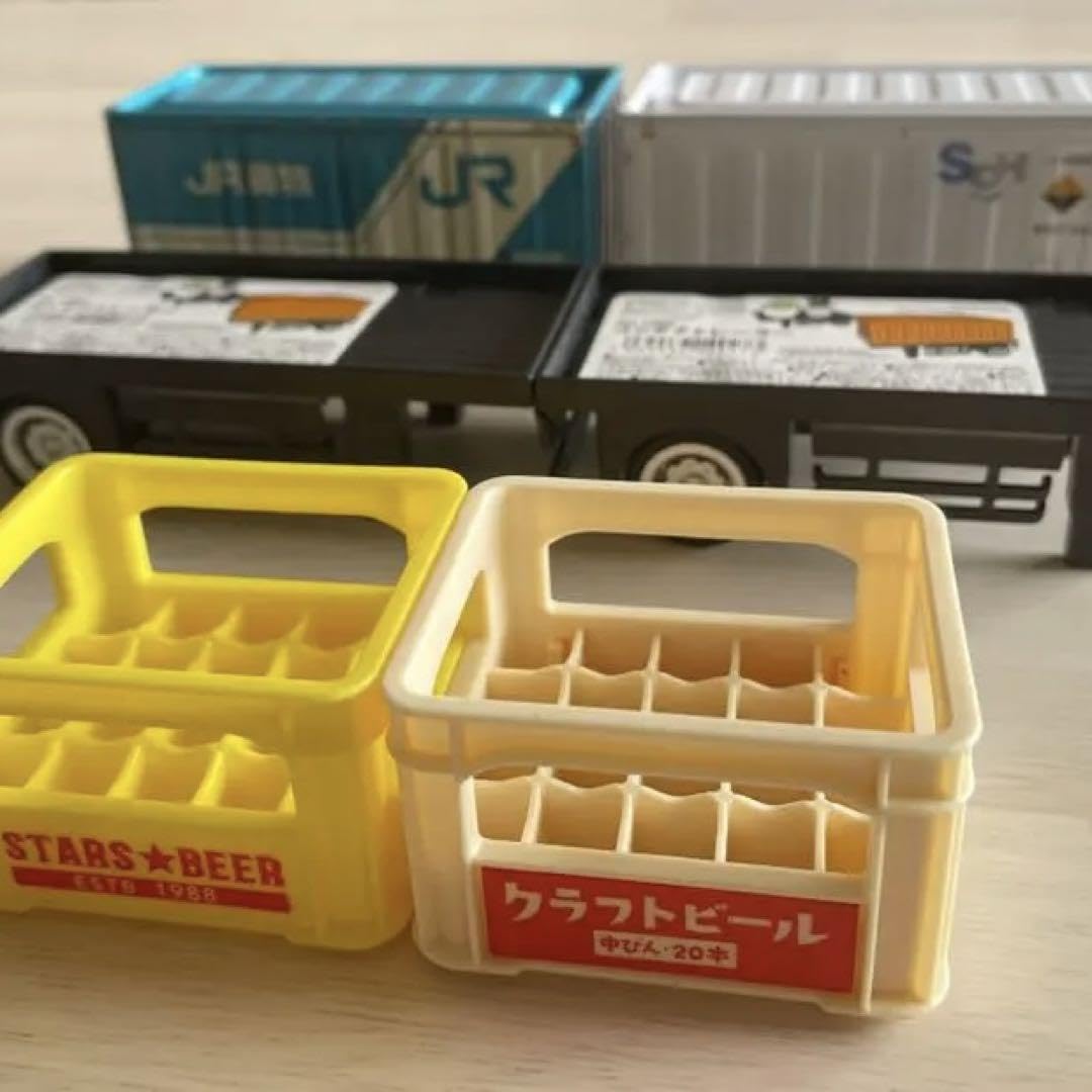 Amazon.co.jp: ミニチュアトレーラー&コンテナ、ビールケース6